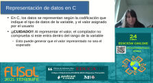 Juegos didácticos con tipos de datos en C, por Almudena García - FLISoL Tenerife 2021 by FLISoL Tenerife 2021