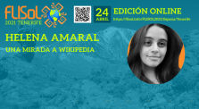 Una mirada a Wikipedia con E. Amaral, en Flisol Tenerife 2021 by flisol_tenerife